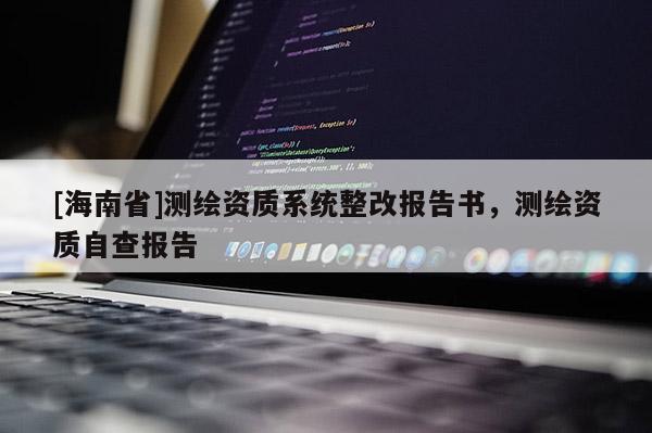 [海南省]測繪資質系統整改報告書，測繪資質自查報告