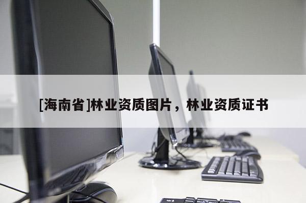 [海南省]林業(yè)資質(zhì)圖片，林業(yè)資質(zhì)證書(shū)