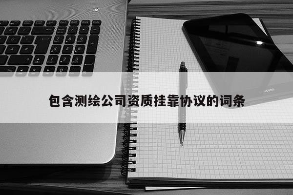 包含測(cè)繪公司資質(zhì)掛靠協(xié)議的詞條