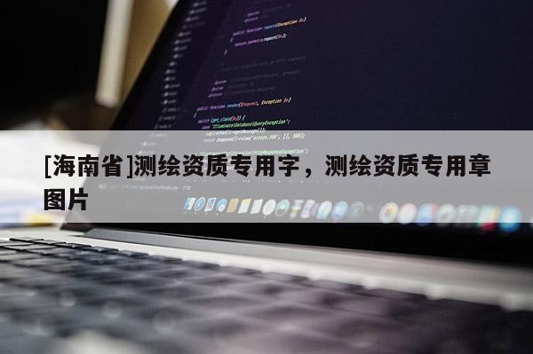 [海南省]測繪資質(zhì)專用字，測繪資質(zhì)專用章圖片