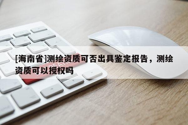 [海南省]測繪資質可否出具鑒定報告，測繪資質可以授權嗎