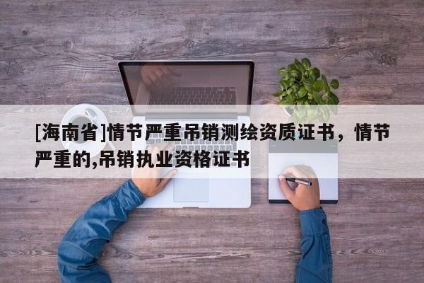 [海南省]情節(jié)嚴(yán)重吊銷測繪資質(zhì)證書，情節(jié)嚴(yán)重的,吊銷執(zhí)業(yè)資格證書