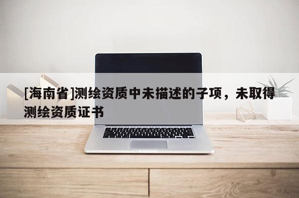 [海南省]測繪資質中未描述的子項，未取得測繪資質證書