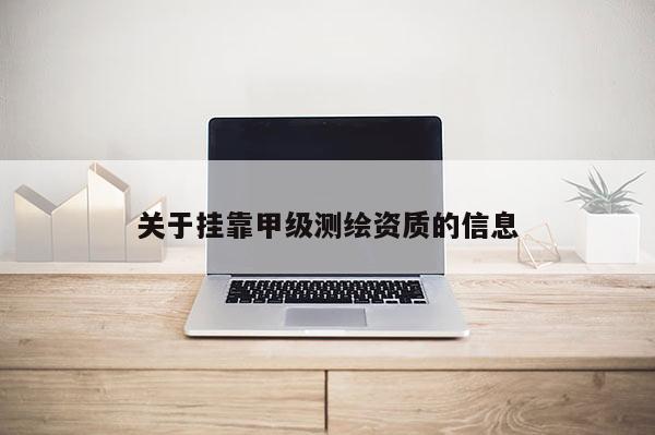 關于掛靠甲級測繪資質的信息